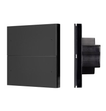 INTELLIGENT ARLIGHT Кнопочная панель SMART-DMX512-801-22-4G-4SC-DIM-IN Black (230V, 2.4G) (IARL, IP20 Пластик, 5 лет)