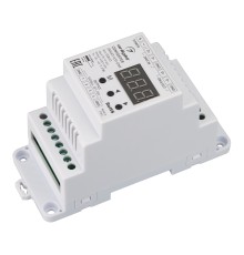 Конвертер SMART-K39-DMX (12-24V, 0/1-10V, DIN) (Arlight, Металл)