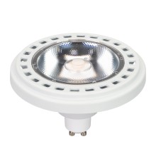 Лампа AR111-UNIT-GU10-15W-DIM Warm3000 (WH, 24 deg, 230V) (Arlight, Металл)