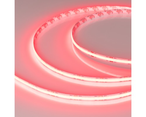 Светодиодная лента COB-5000-CSP-544-24V Red (8mm, 11.5W, IP20) (Arlight, -)