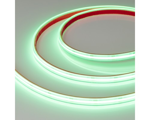 Светодиодная лента COB-5000PS-CSP-544-24V Green (10mm, 11.5W, IP67) (Arlight, -)