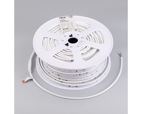 Светодиодная лента герметичная ARL-PV-С72-15.5mm 230V White6000 (14 W/m, IP65, 5630, 50m) (Arlight, 14.4 Вт/м, IP65)