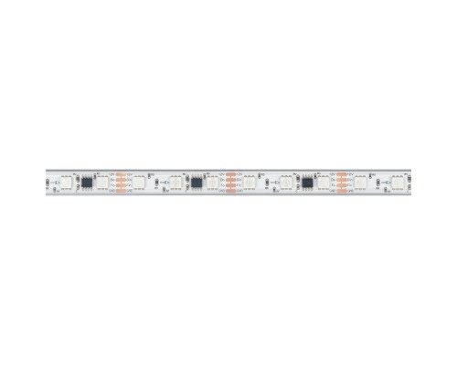 Светодиодная лента герметичная SPI-PS-B60-12mm 12V RGB-PX3-BPT (12 W/m, IP67, 5060, 5m) (Arlight, бегущий огонь)