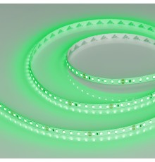 Светодиодная лента RT-A120-8mm 24V Green(9.6 W/m, IP20, 2835, 5m) (Arlight, Открытый)