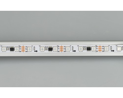 Светодиодная лента SPI-B60-10mm 12V RGB-PX3 (14.4 W/m, IP20, 5060, 5m) (Arlight, Открытый, IP20)