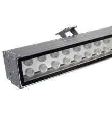 Светодиодный прожектор AR-LINE-1000XL-54W-24V RGB (Grey, 30 deg, DMX512) (Arlight, Закрытый)